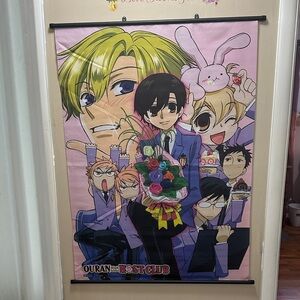 Ouran High School Host Club Anime Wall Scroll
